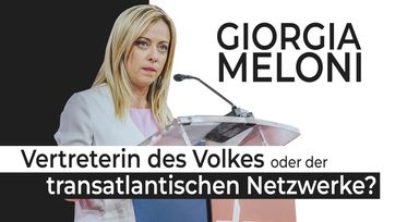 Bild: SS Video: "Giorgia Meloni – Vertreterin des Volkes oder der transatlantischen Netzwerke?" (www.kla.tv/23812) / Eigenes Werk