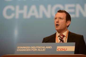 Jan-Marco Luczak auf dem CDU-Parteitag 2012