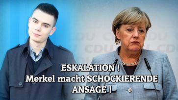 Bild: SS Video: "ESKALATION! Merkel macht SCHOCKIERENDE ANSAGE!" (https://youtu.be/p_AkBpHWYNY) / Eigenes Werk