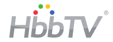 Logo Hybrid broadcast broadband TV (HbbTV)