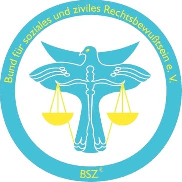 Logo: BSZ® Bund für soziales und ziviles Rechtsbewußtsein e.V.