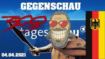 Bild: SS Video: " GEGENSCHAU - 04.04.2021" (https://www.bitchute.com/video/1YXfEGqhKfy2/) / Eigenes Werk