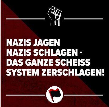 Die Antifa: Von vielen auch Regierungsschläger, Faschisten und Mörder genannt (Symbolbild)