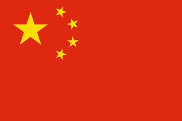 Flagge von China