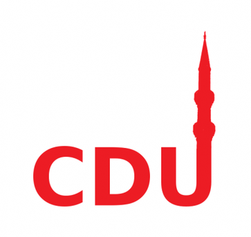 CDU/CSU setzen sich sehr für den Islam ein. Dies führt zur anhaltenden Kritik der Deutschen (Symbolbold)