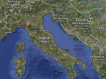 Italien Bild: Screenshot - Google Maps - © 2013 Google