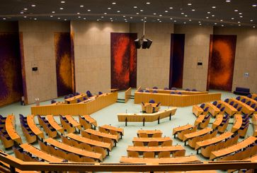 Der Plenarsaal der Tweede Kamer in Den Haag (Symbolbild)