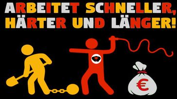 Immer mehr Arbeitsplätze gleichen Lohnsklaverei mit Lohnsklaven (Symbolbild)
