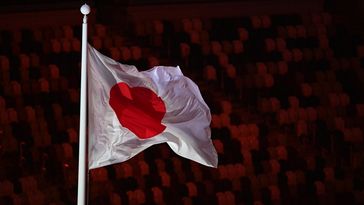 Flagge Japan (Symbolbild) Bild: Sputnik / Pawel Bednjakow