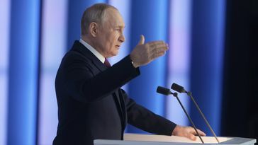 Wladimir Putin (2023) Bild: Sputnik / Michael Metzel