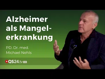 Bild: SS Video: "Die Alzheimer-Lüge | Dr. med. Michael Nehls | @QS24 - Schweizer Gesundheitsfernsehen" (https://youtu.be/Zw5YRzTDYQk) / Eigenes WErk