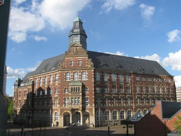 Das Gebäude des Verwaltungsgerichts Gelsenkirchen (ehemalige Hauptpost)