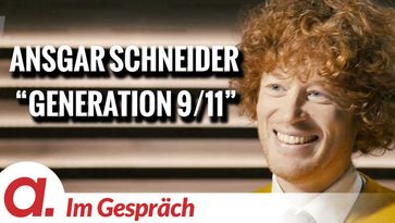 Bild: SS Video: "Im Gespräch: Ansgar Schneider (“Generation 9/11”)" (https://tube4.apolut.net/w/5SpwREyddkxYFi78t7f9xe) / Eigenes Werk
