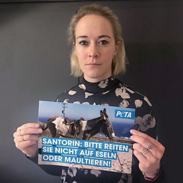 Bild: "obs/PETA Deutschland e.V./PETA Deutschland e. V."