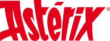 Französisches Logo der Asterix Comics