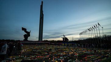 Denkmal für die sowjetischen Befreier in Riga Bild: STRINGER / Sputnik