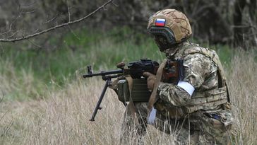 Ein russischer Soldat im südlichen Sektor der Militäroperation (Symbolbild) Bild: Sputnik