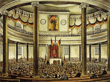 Das ist auch Deutschland: Nationalversammlung in der Frankfurter Paulskirche, 1848/49: das erste frei gewählte deutsche Parlament