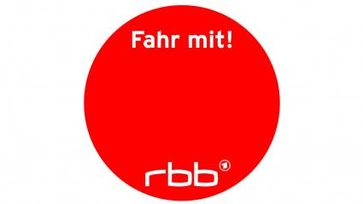 Logo der rbb-Aktion "Fahr mit!"  Bild: "obs/Rundfunk Berlin-Brandenburg (rbb)"