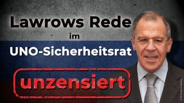 Bild: SS Video: "Lawrows Rede am 22.9.22 im UNO-Sicherheitsrat unzensiert" (www.kla.tv/23890) / Eigenes Werk