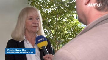 Christina Baum (2025) Bild: AUF1 / Eigenes Werk