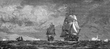 Die HMS Erebus war ein Kriegs- und Forschungsschiff der Royal Navy im 19. Jahrhundert.