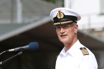 Kapitän zur See Matthias Kähler Bild: Bundeswehr