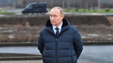 Wladimir Putin im Gebiet Twer am 7.11.2022 Bild: Maxim Blinow / Sputnik