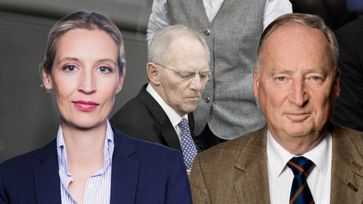 Alice Weidel und Alexander Gauland, Vorsitzende der AfD-Bundestagsfraktion