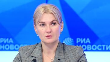 Menschenrechtsbeauftragte der Volksrepublik Donezk Daria Morosowa (2023) Bild: Nina Sotina / Sputnik