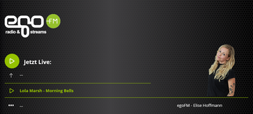 Bild: Screenshot Internetseite: "https://www.egofm.de/" / Eigenes Werk