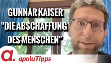 Bild: SS Video: "Interview mit Gunnar Kaiser – Die Abschaffung des Menschen" (https://tube4.apolut.net/w/muShHYB7tbD1w3MoFL4SRe) / Eigenes Werk