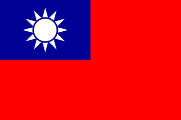 Republik China (Taiwan) Flagge