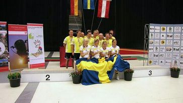 Favoriten aus Schweden mit Goldmedaillen in den Einzel- und Teamwettbewerben. Bild: World Minigolf Sport Federation