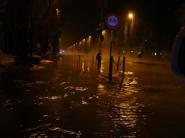 Überschwemmung (Symbolbild)