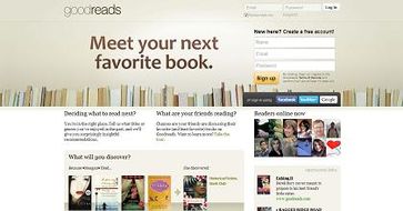Screenshot von "goodreads.com"