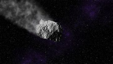 Asteroid (Symbolbild)