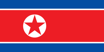 Flagge von Nordkorea