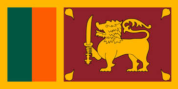 Flagge der Demokratische Sozialistische Republik Sri Lanka