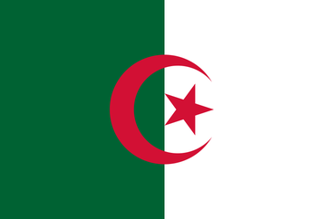 Flagge von Algerien