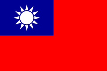 Flagge der  Republik China