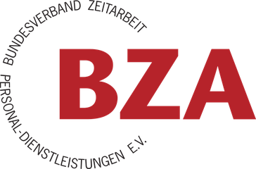 Vereinslogo des Bundesverband Zeitarbeit Personal-Dienstleistungen e.V. (BZA)