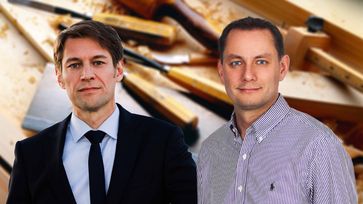 Götz Frömming (MdB) und Tino Chrupalla (MdB), Abgeordnete der AfD-Bundestagsfraktion (2018)