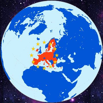 Die Europäische Union (politisch) seit 2020. Sie ist ungleich Europa (Kontienent) (Symbolbild)