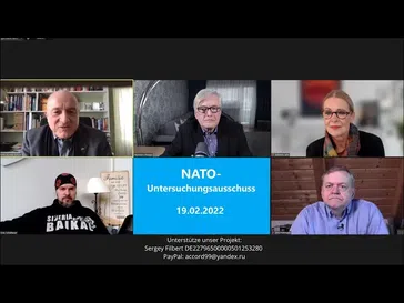 Bild: SS Video: "NATO-Untersuchungsausschuss 19.02.2022: Ukraine-Konflikt – Krieg in Europa?"(https://youtu.be/HbepuXR30JQ) / Eigenes Werk