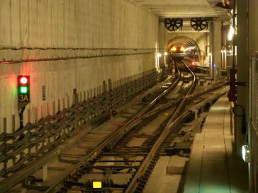 U-Bahn-Tunnel in Taipeh (Symbolbild)