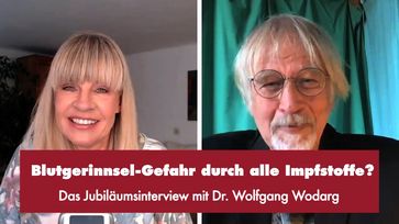 Bild: SS Video: "Blutgerinnsel-Gefahr durch alle Impfstoffe? - Punkt.PRERADOVIC mit Dr. Wolfgang Wodarg" (https://odysee.com/@Punkt.PRERADOVIC:f/210312_Wodarg:a) / Eigenes Werk