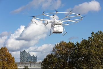 Volocopter Drohnentransport