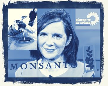 Auch Grünen-Fraktionschefin Katrin Göring-Eckardt (B90/Grüne) auf Monsanto-Liste