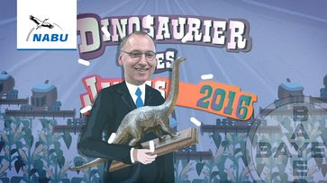 Auszeichnung "Dinosaurierer des Jahres 2016" vom NABU